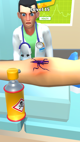 Master Doctor 3D:Hospital Hero - Gameplay image of android game