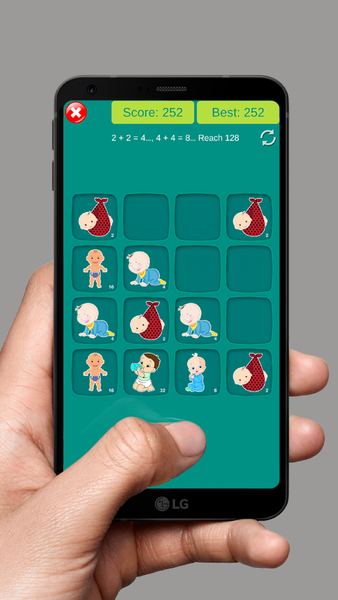 ۲۰۴۸ Tiles Puzzle - عکس بازی موبایلی اندروید