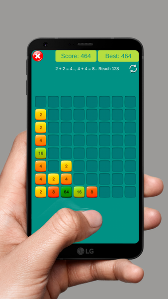 ۲۰۴۸ Tiles Puzzle - عکس بازی موبایلی اندروید