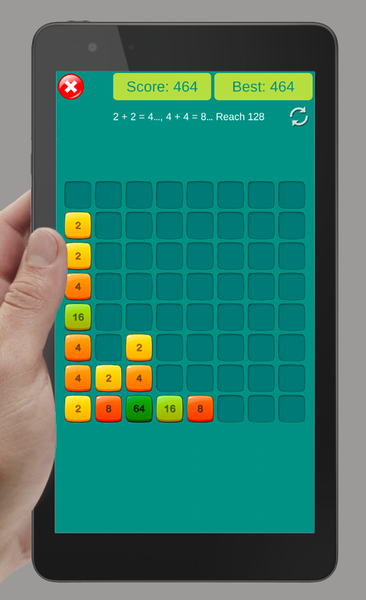 ۲۰۴۸ Tiles Puzzle - عکس بازی موبایلی اندروید