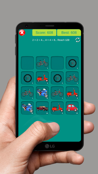 ۲۰۴۸ Tiles Puzzle - عکس بازی موبایلی اندروید