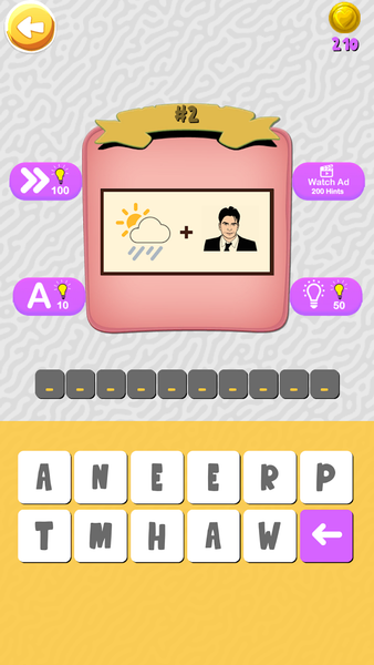 ۲ Pics ۱ Word - Trivia Game - عکس بازی موبایلی اندروید