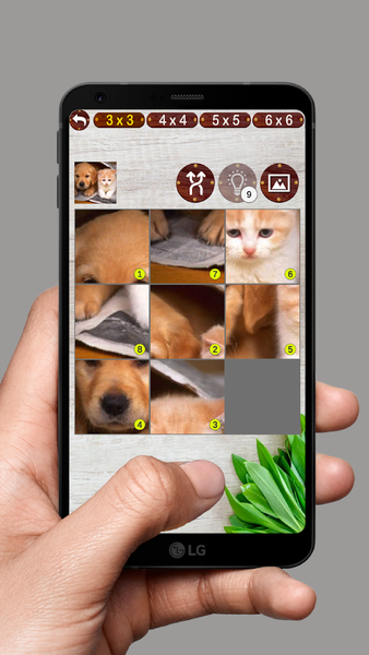 Sliding Puzzle - عکس بازی موبایلی اندروید