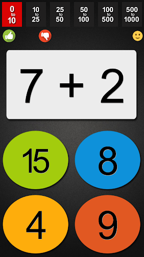 Fast Math with Tables - Image screenshot of android app