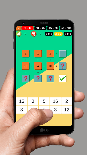 Math Puzzle - Plus & Minus - Image screenshot of android app