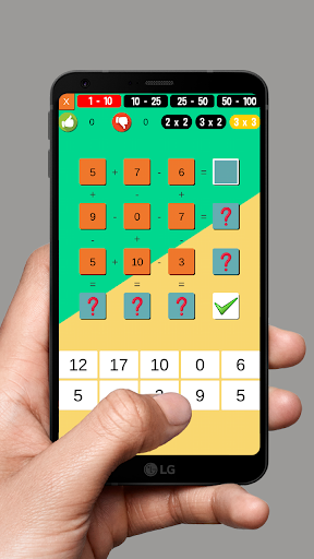 Math Puzzle - Plus & Minus - Image screenshot of android app