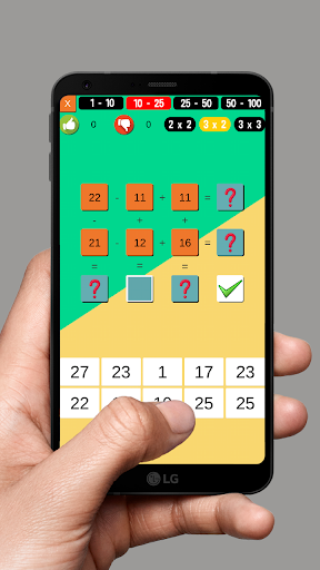 Math Puzzle - Plus & Minus - Image screenshot of android app