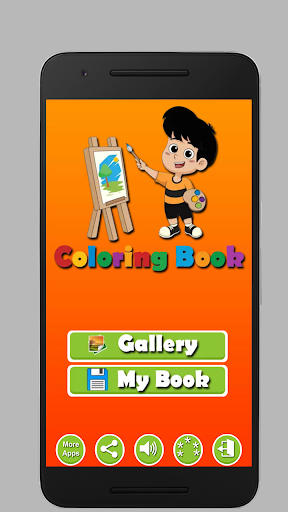 Kids Coloring Book - عکس برنامه موبایلی اندروید