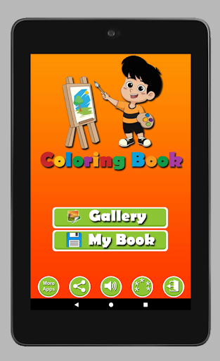 Kids Coloring Book - عکس برنامه موبایلی اندروید