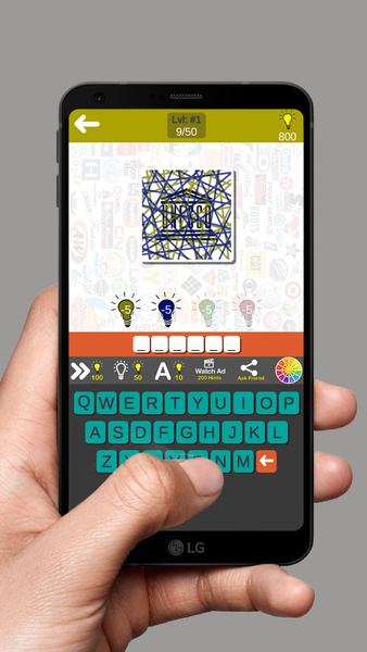 Logo Puzzle - Brand Logo Quiz - عکس بازی موبایلی اندروید