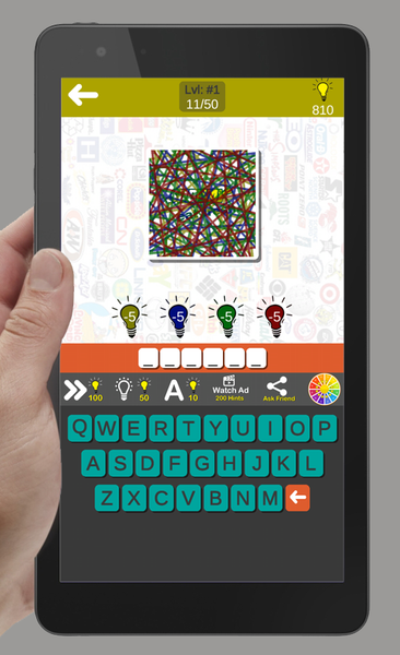 Logo Puzzle - Brand Logo Quiz - عکس بازی موبایلی اندروید
