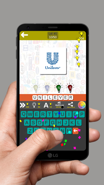 Logo Puzzle - Brand Logo Quiz - عکس بازی موبایلی اندروید
