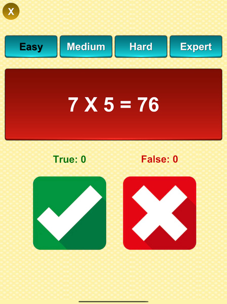 Math Games with MCQ - عکس برنامه موبایلی اندروید
