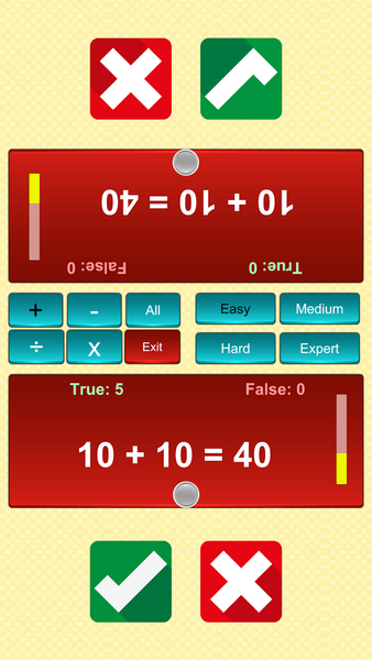 Math Games with MCQ - عکس برنامه موبایلی اندروید