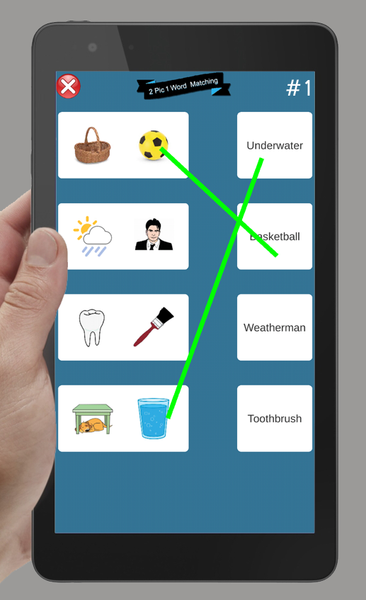 ۲ Pics ۱ Word Matching - عکس بازی موبایلی اندروید