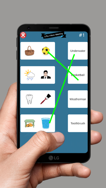 2 Pics 1 Word Matching - عکس بازی موبایلی اندروید