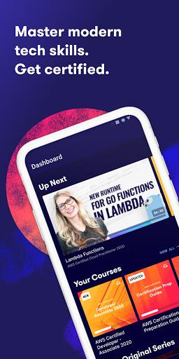 A Cloud Guru - Image screenshot of android app