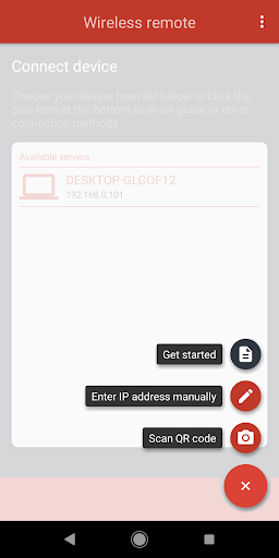 Wireless remote - PC Controller - عکس برنامه موبایلی اندروید