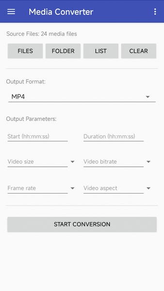 Media Converter - Image screenshot of android app