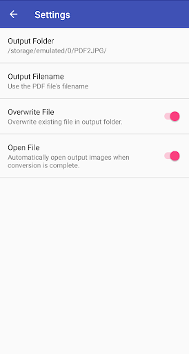 PDF to JPG Converter - Image screenshot of android app