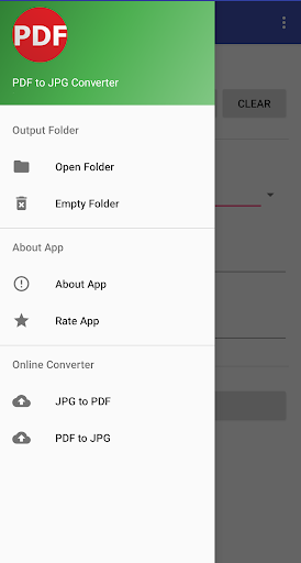 PDF to JPG Converter - Image screenshot of android app