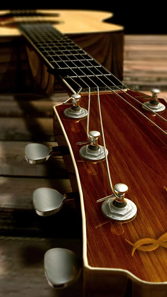 Acoustic Guitar Live Wallpaper - عکس برنامه موبایلی اندروید