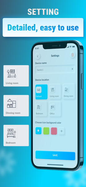 AC Remote - Air Conditioner - عکس برنامه موبایلی اندروید