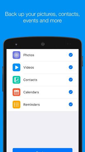 Backup - عکس برنامه موبایلی اندروید