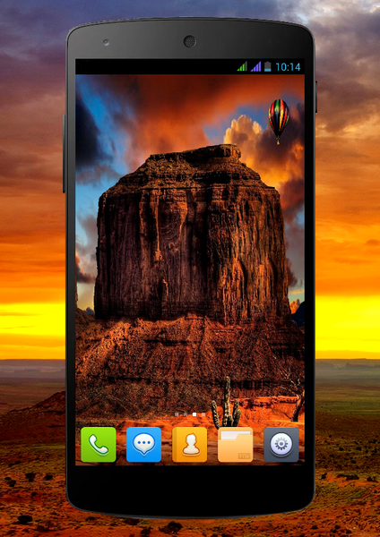 Beautiful Desert Day Live Wallpaper - عکس برنامه موبایلی اندروید