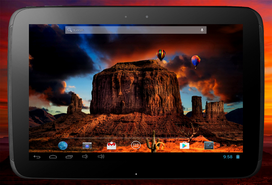 Beautiful Desert Day Live Wallpaper - عکس برنامه موبایلی اندروید