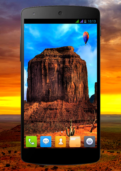 Beautiful Desert Day Live Wallpaper - عکس برنامه موبایلی اندروید