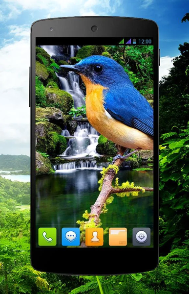 3D birds parallax - عکس برنامه موبایلی اندروید