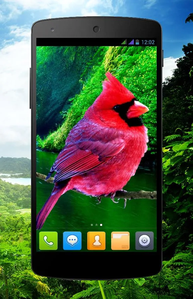 ۳D birds parallax - عکس برنامه موبایلی اندروید