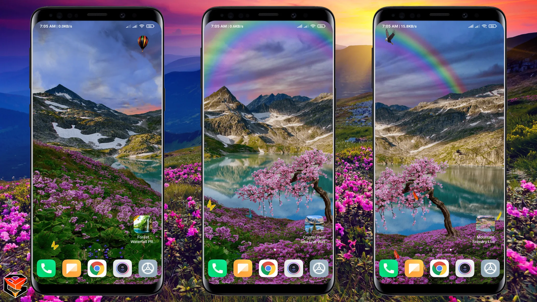 Mountain Landscape Wallpaper - عکس برنامه موبایلی اندروید