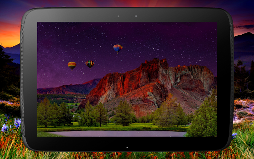 Red Mountain Live Wallpaper - عکس برنامه موبایلی اندروید