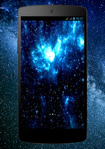 Space Live Wallpaper - عکس برنامه موبایلی اندروید