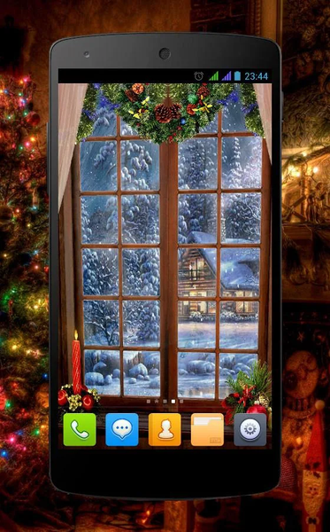 Waiting for Christmas Live Wallpaper - Image screenshot of android app