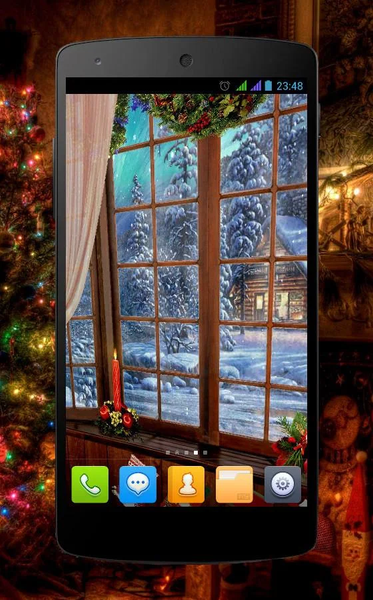 Waiting for Christmas Live Wallpaper - عکس برنامه موبایلی اندروید