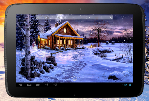 Winter Holiday Live Wallpaper - عکس برنامه موبایلی اندروید