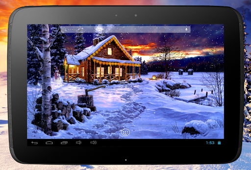 Winter Holiday Live Wallpaper - عکس برنامه موبایلی اندروید