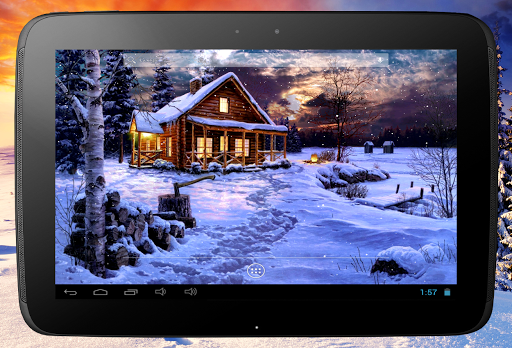 Winter Holiday Live Wallpaper - عکس برنامه موبایلی اندروید