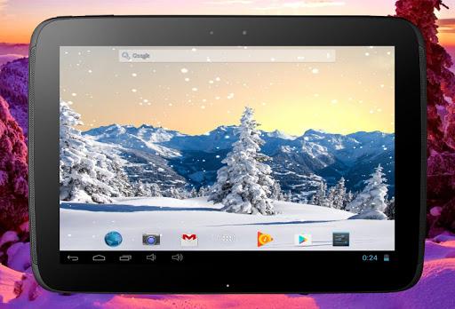 Winter Live Wallpaper - عکس برنامه موبایلی اندروید