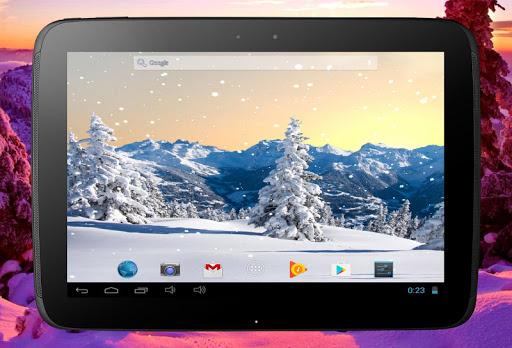 Winter Live Wallpaper - عکس برنامه موبایلی اندروید