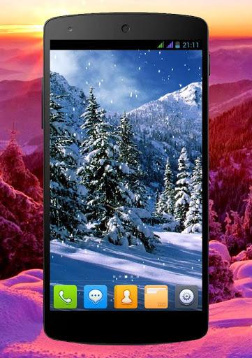 Winter Live Wallpaper - عکس برنامه موبایلی اندروید