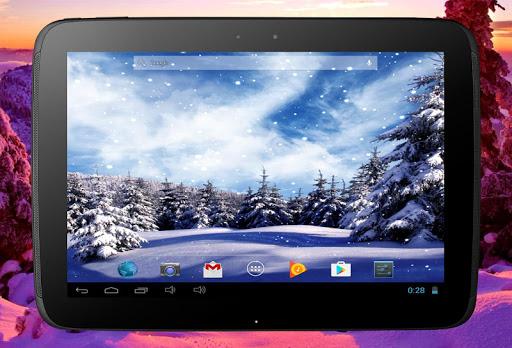 Winter Live Wallpaper - عکس برنامه موبایلی اندروید