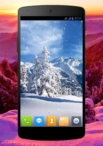 Winter Live Wallpaper - عکس برنامه موبایلی اندروید