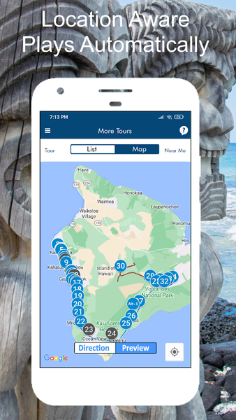 Big Island Hawaii Audio Guide - عکس برنامه موبایلی اندروید