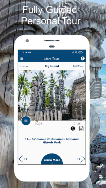 Big Island Hawaii Audio Guide - Image screenshot of android app