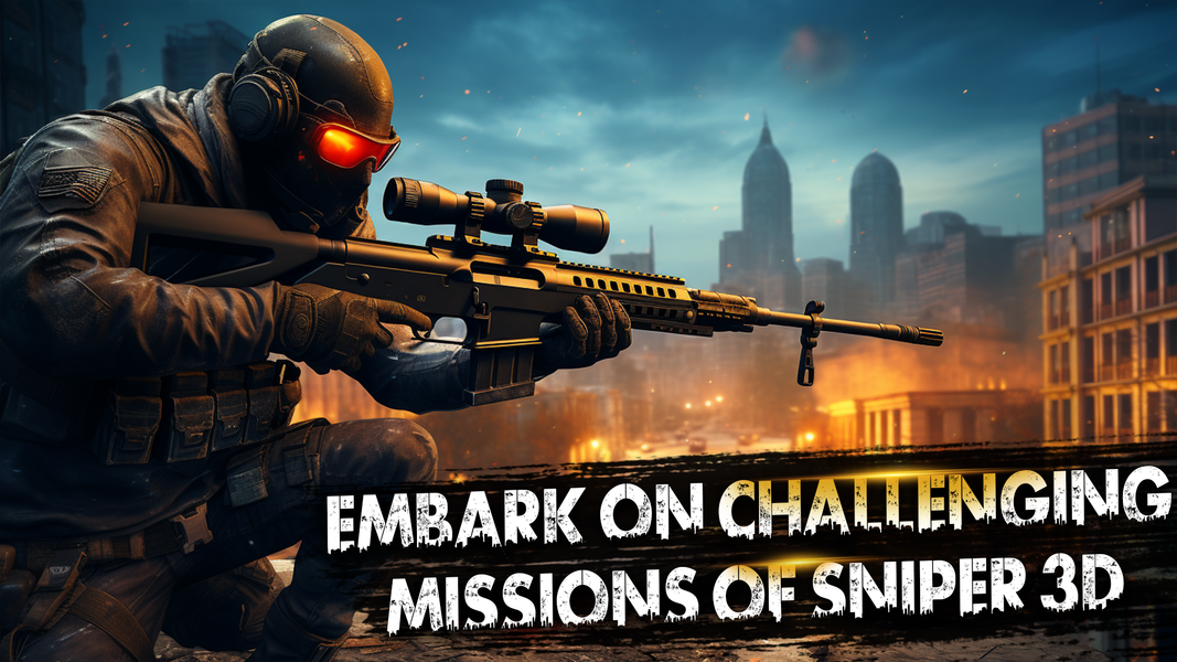 Sniper ۳D・Gun Shooting Games - عکس بازی موبایلی اندروید