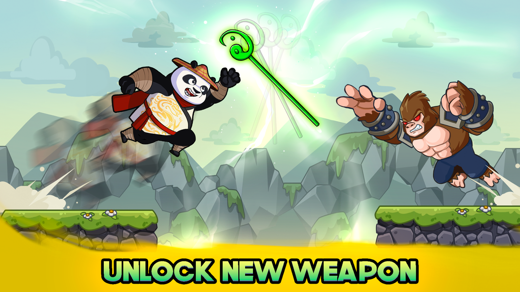 Panda Master: Legend of Kungfu - Gameplay image of android game